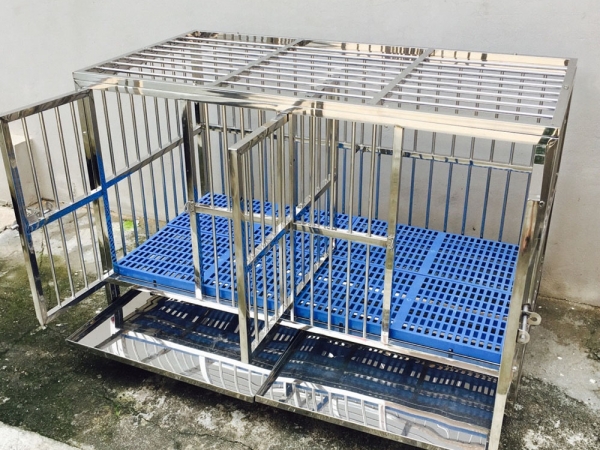 CHUỒNG CHÓ INOX SÀI GÒN